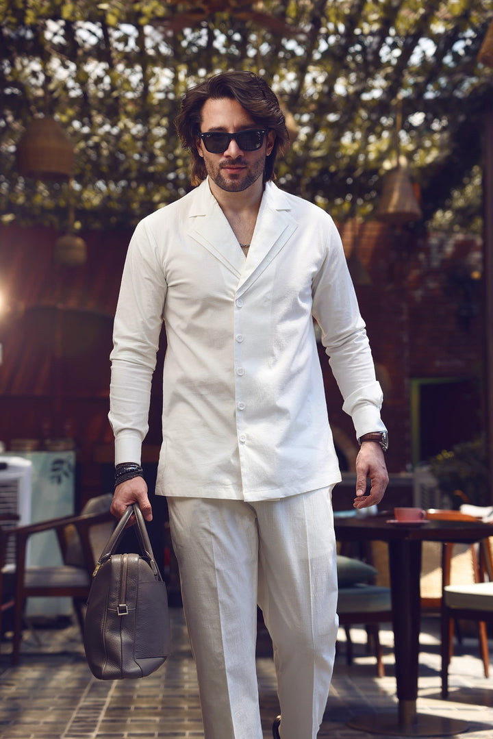 Cotton-Linen Co-Ord Set