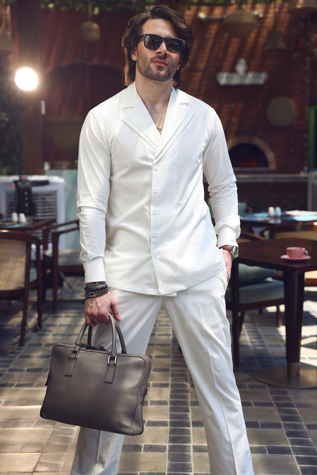 Cotton-Linen Co-Ord Set