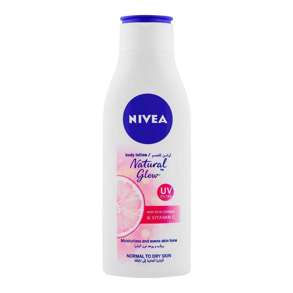 Nivea Body Lotion Natural Glow All Skin Types 250ml