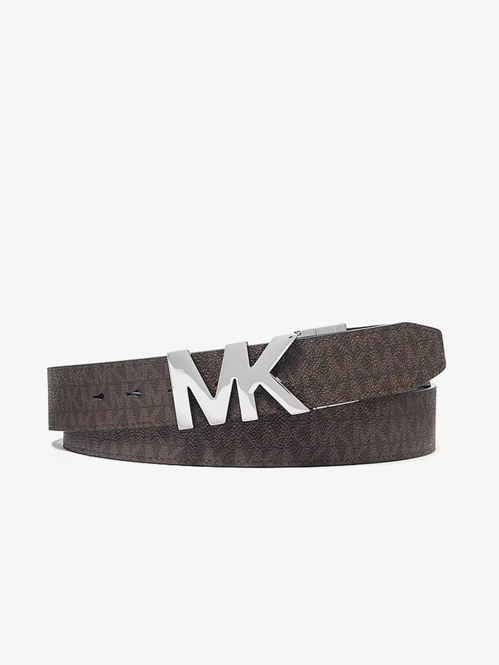 MK Men 4 in 1 Belt Set Brown &BLK 36R4LBLY4B