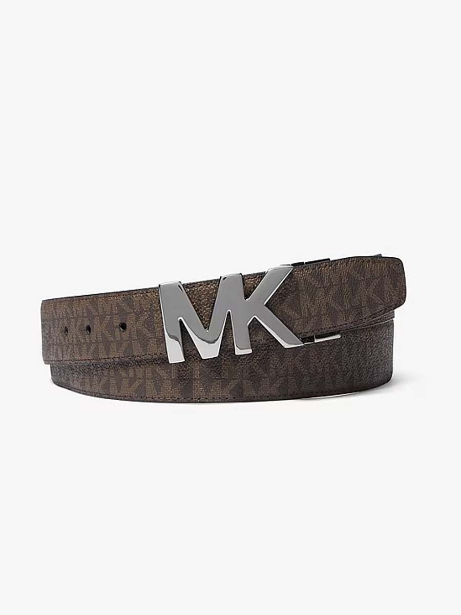 MK Men Reversible Belt Brown 36S1LBLY1B