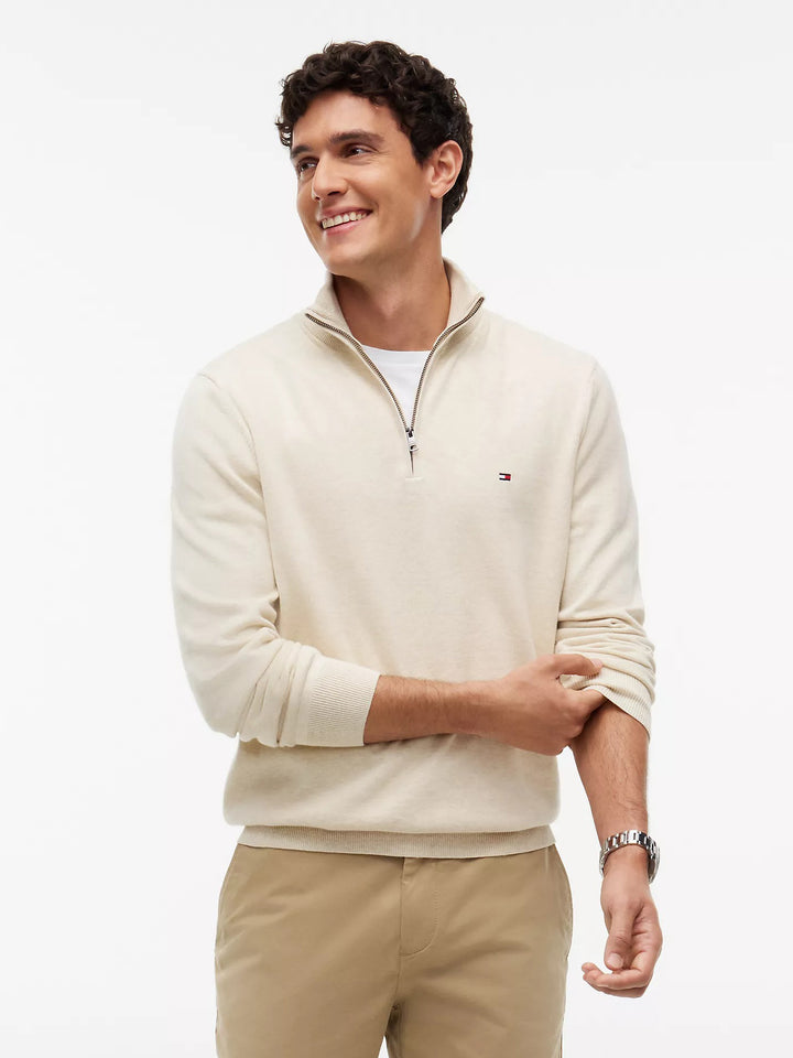 TH Men L/S Half Zip Zipper MT-78J9329