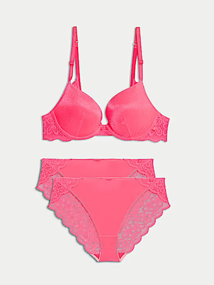 M&S U/W Pushup Boutique Bra T81/8884H