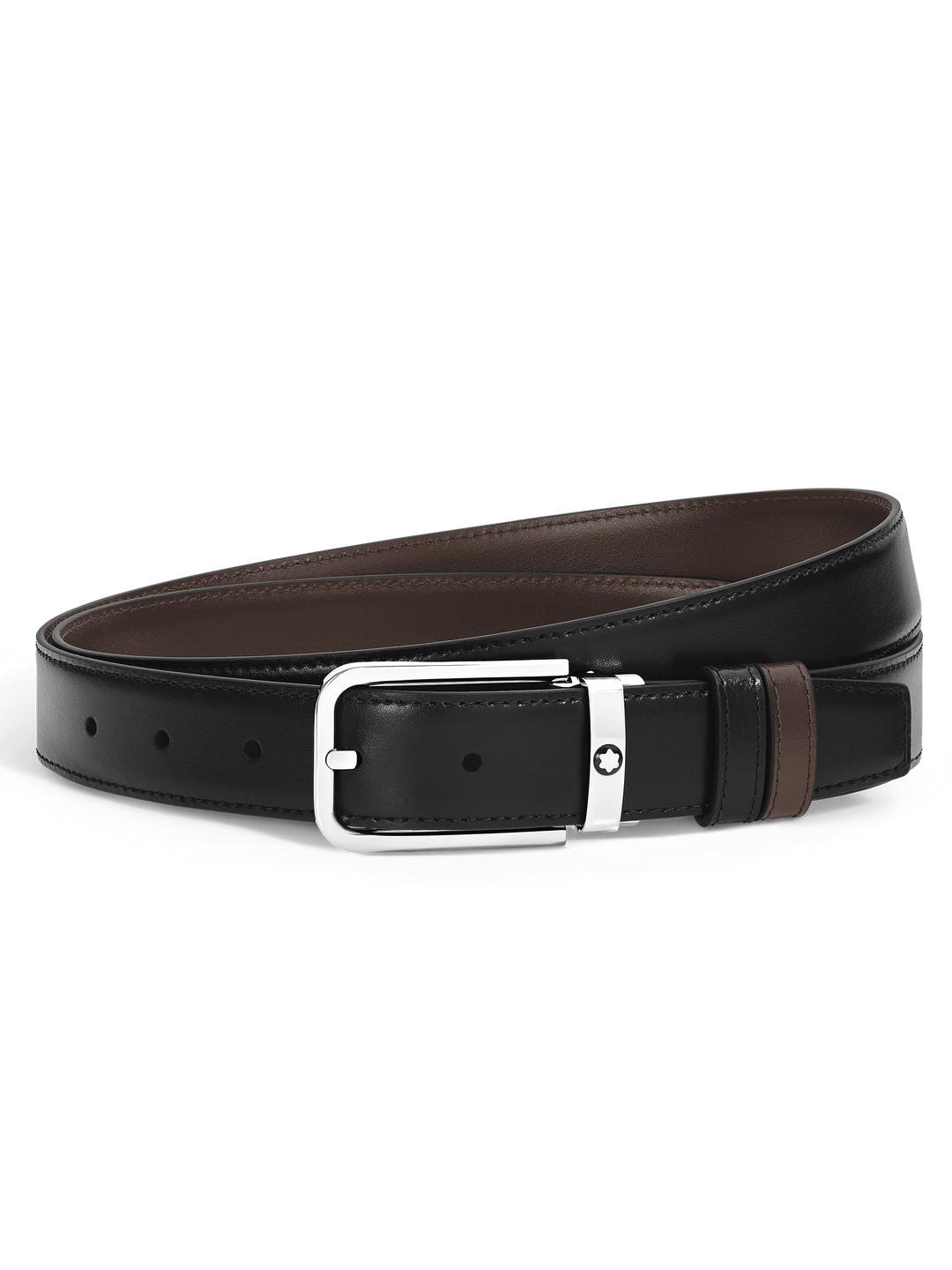 Montblanc 30mm Leather Reversible Belt MB223405