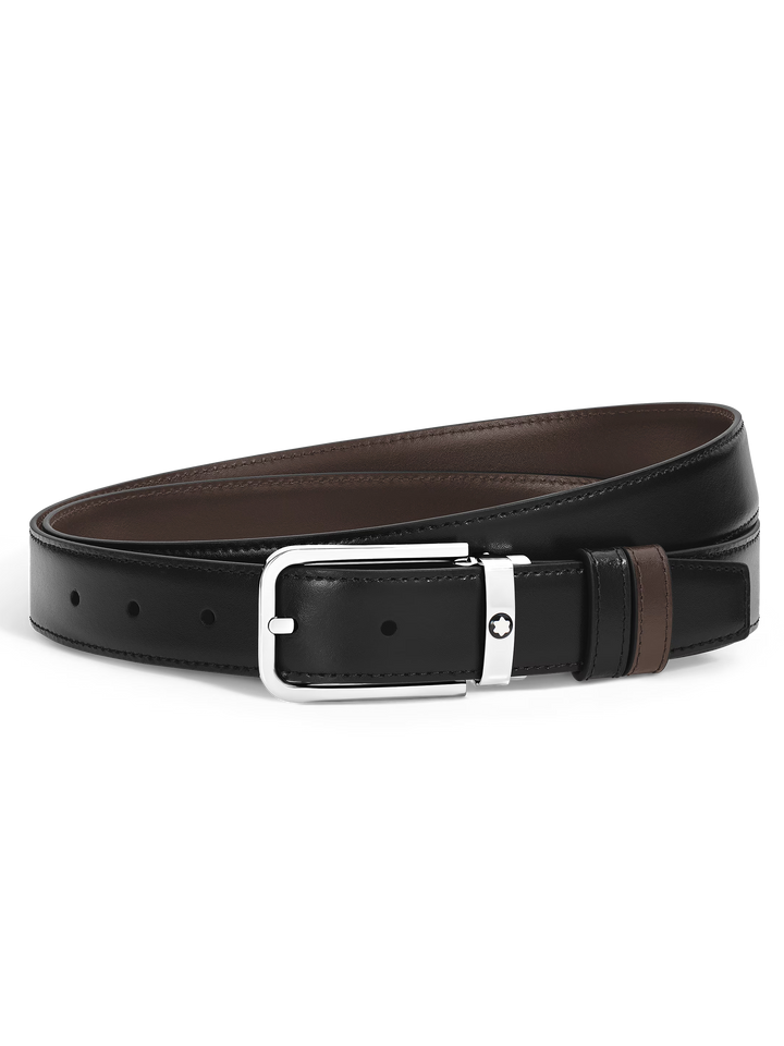 Montblanc 30mm Leather Reversible Belt MB223405