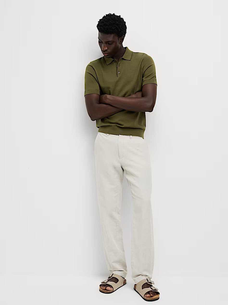 M&S Men S/S Cotton Rich Polo T30/4293