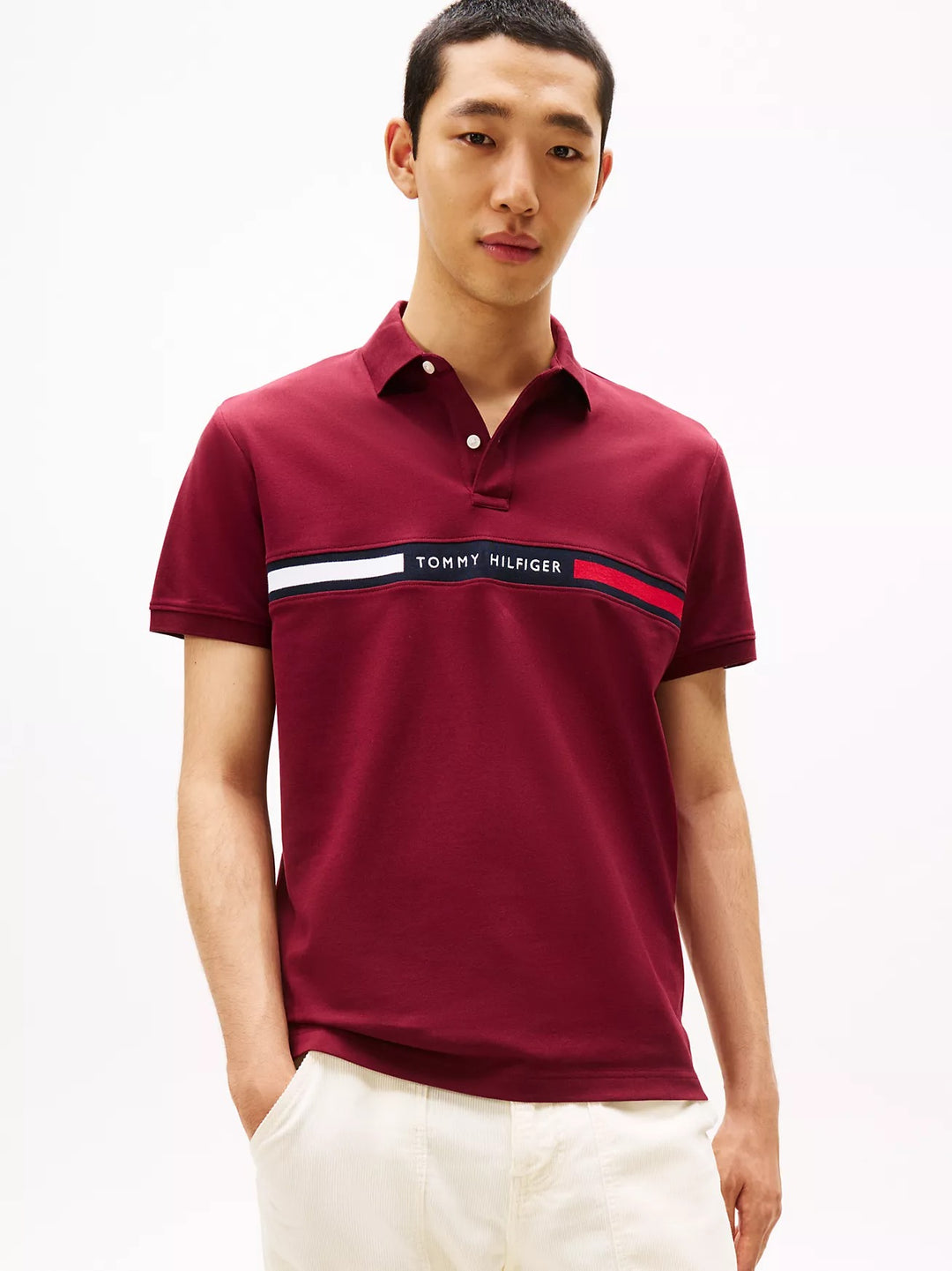 TH Men S/S Polo AT-SB-XM04382