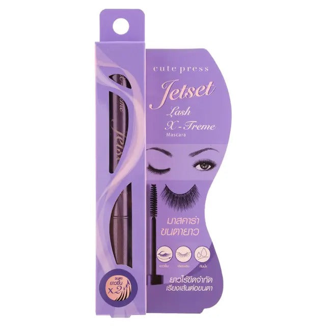 Cute Press Jet Set Lash X-Treme Mascara 5G X2 (Thai)