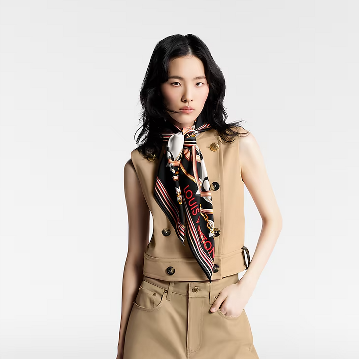 LV Ladies Printed Scarf