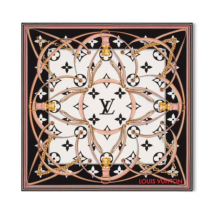 LV Ladies Printed Scarf