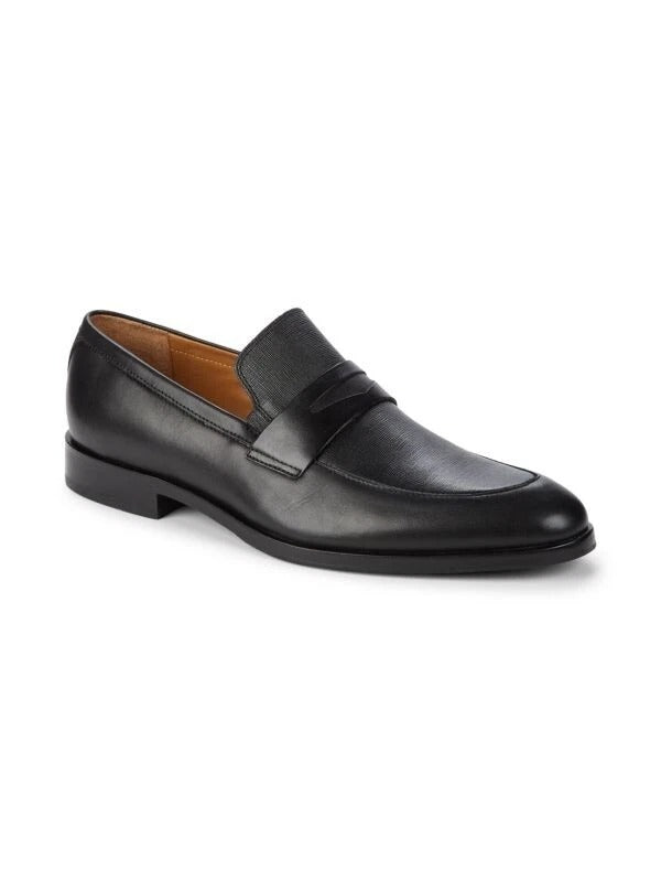 Hugo Boss Men Leather Sole Moccasion Shoes AT-SB-50487306