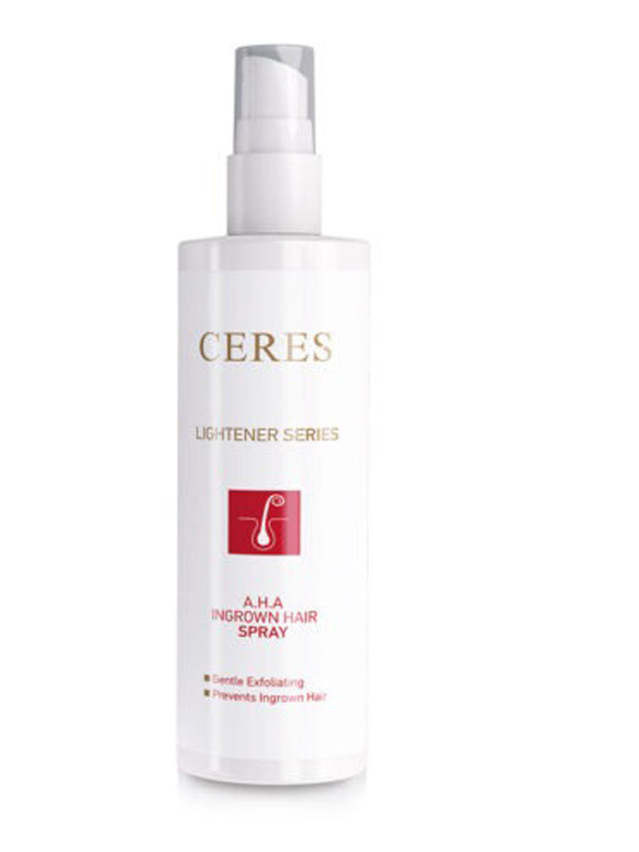 Ceres Lightener Series A.H.A In Grown Hair Spray 200ml
