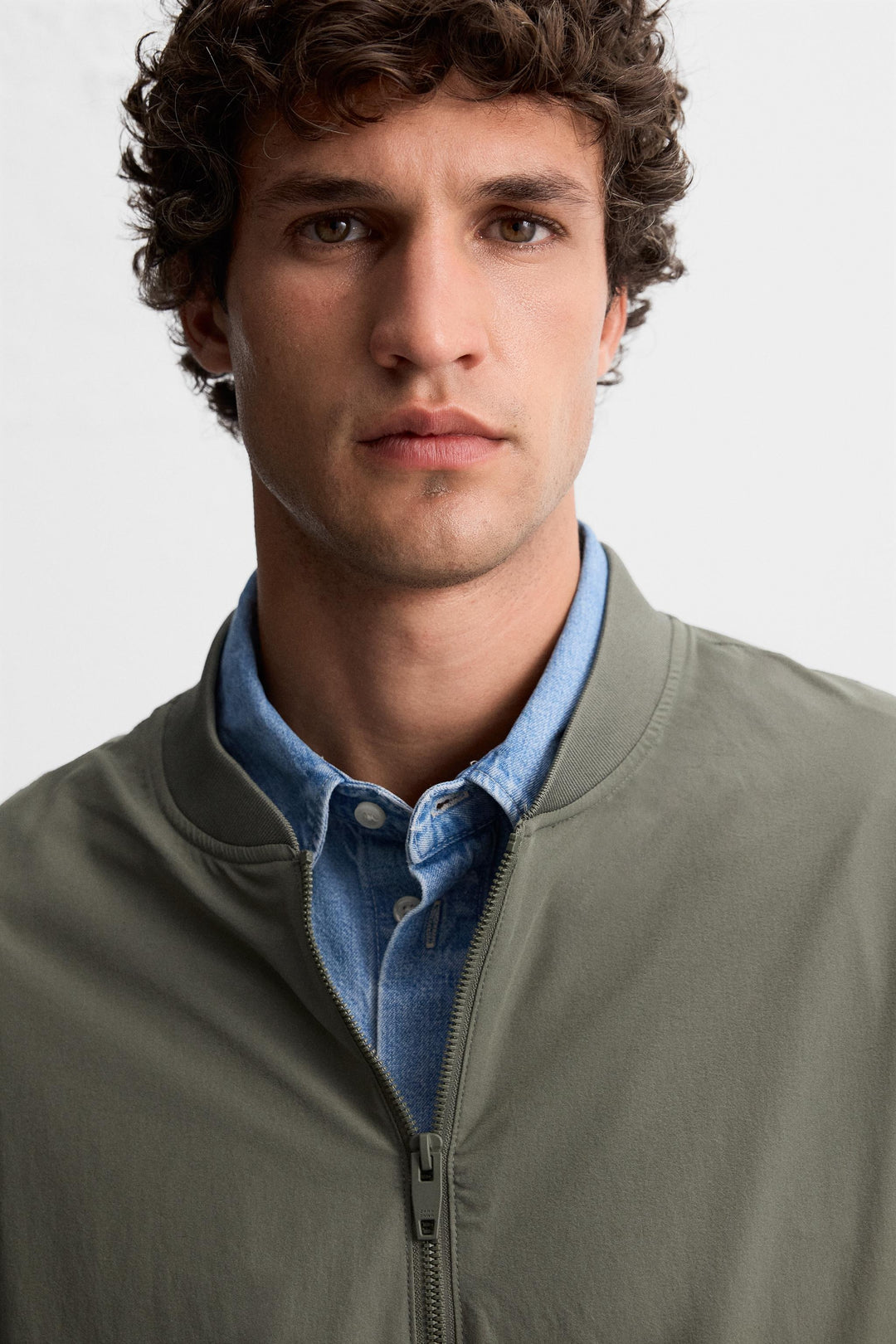 Zara Man L/S Parachute Jacket 3918/328/506