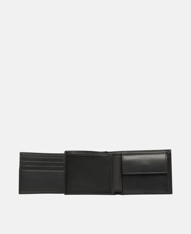 Boss Men Leather Wallet Black MT-50517951