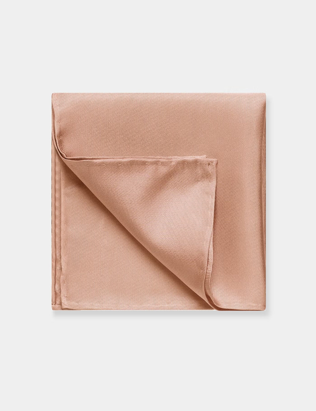 H & C Men Silk Plain Pocket Hankies HAPMA250 (Peach)