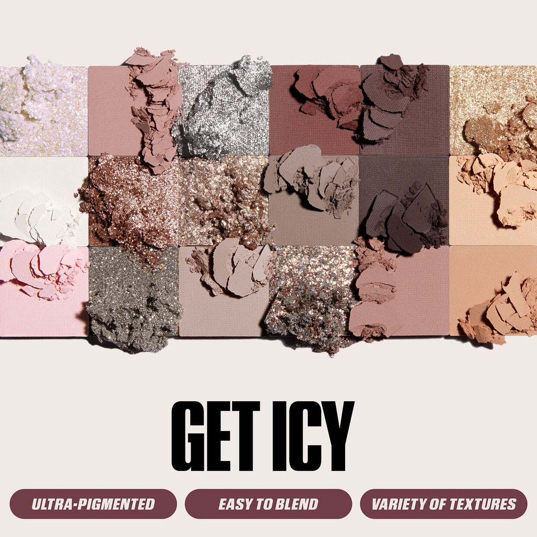 Huda Beauty Icy Nude Eye Shadow Palette 16.1g