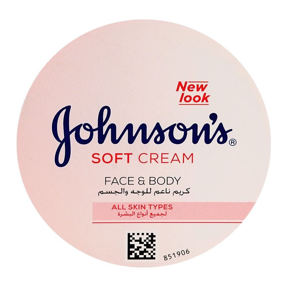 Johnsons Baby Face & Body Moisture Soft Cream 200ml