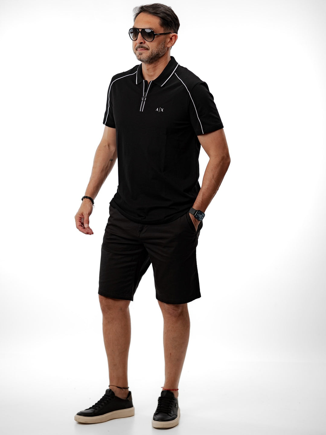 A/X Men S/S Zip Polo AT-SB-XM002149AF10819