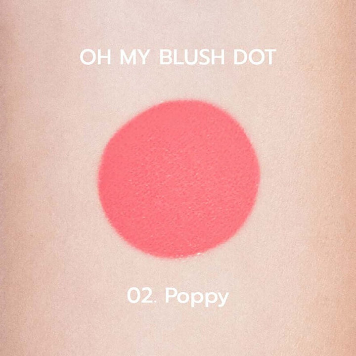 2P Original Oh My Blush Dot 3g. 02 Poppy