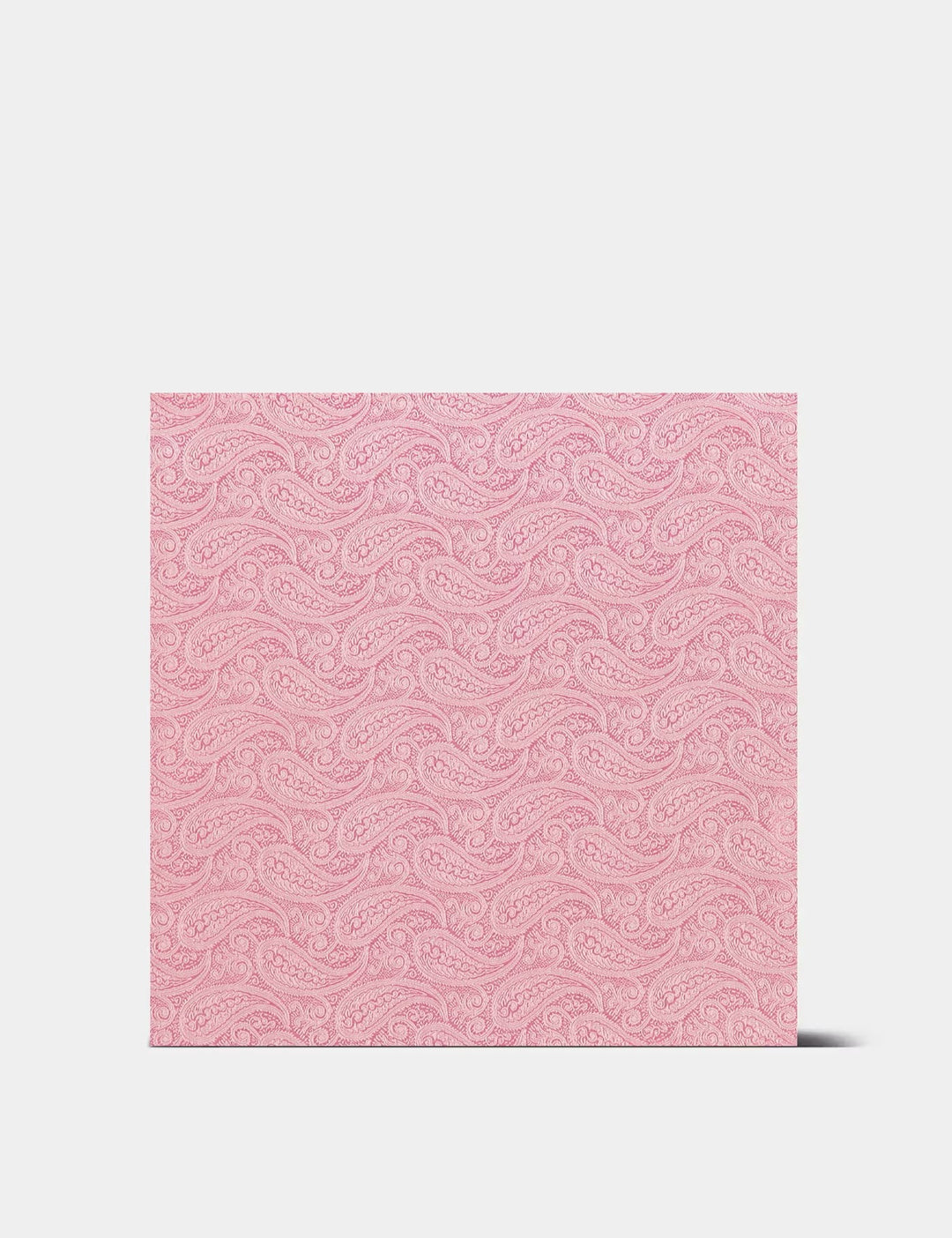 H & C Men Silk Paisley Design Pocket Hankies HADSA101 (Pink)