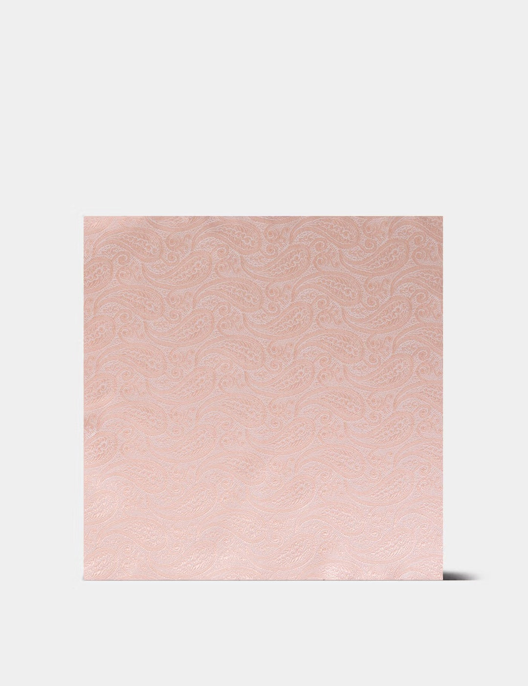 H & C Men Silk Paisley Design Pocket Hankies HADSA101 (Coral)