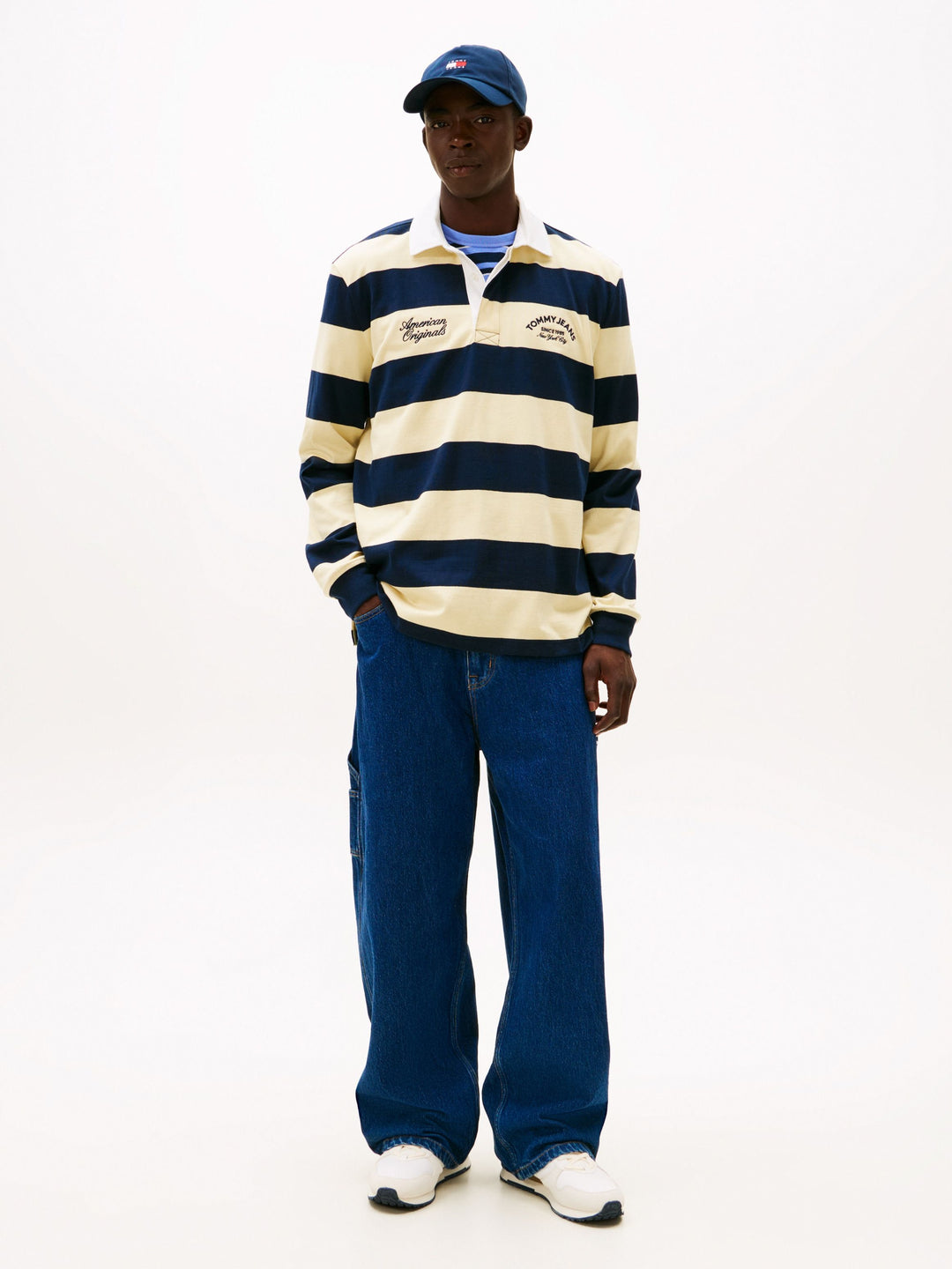 Tommy Jeans L/S Rugby Polo MT-DM22351