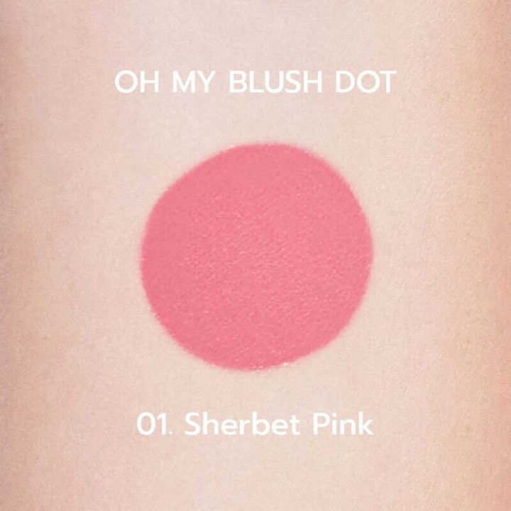2P Original Oh My Blush Dot 3g. 01 Sherbet pink