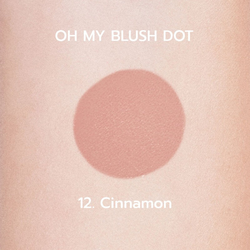 2P Original Oh My Blush Dot 3g. 12 Cinnamon