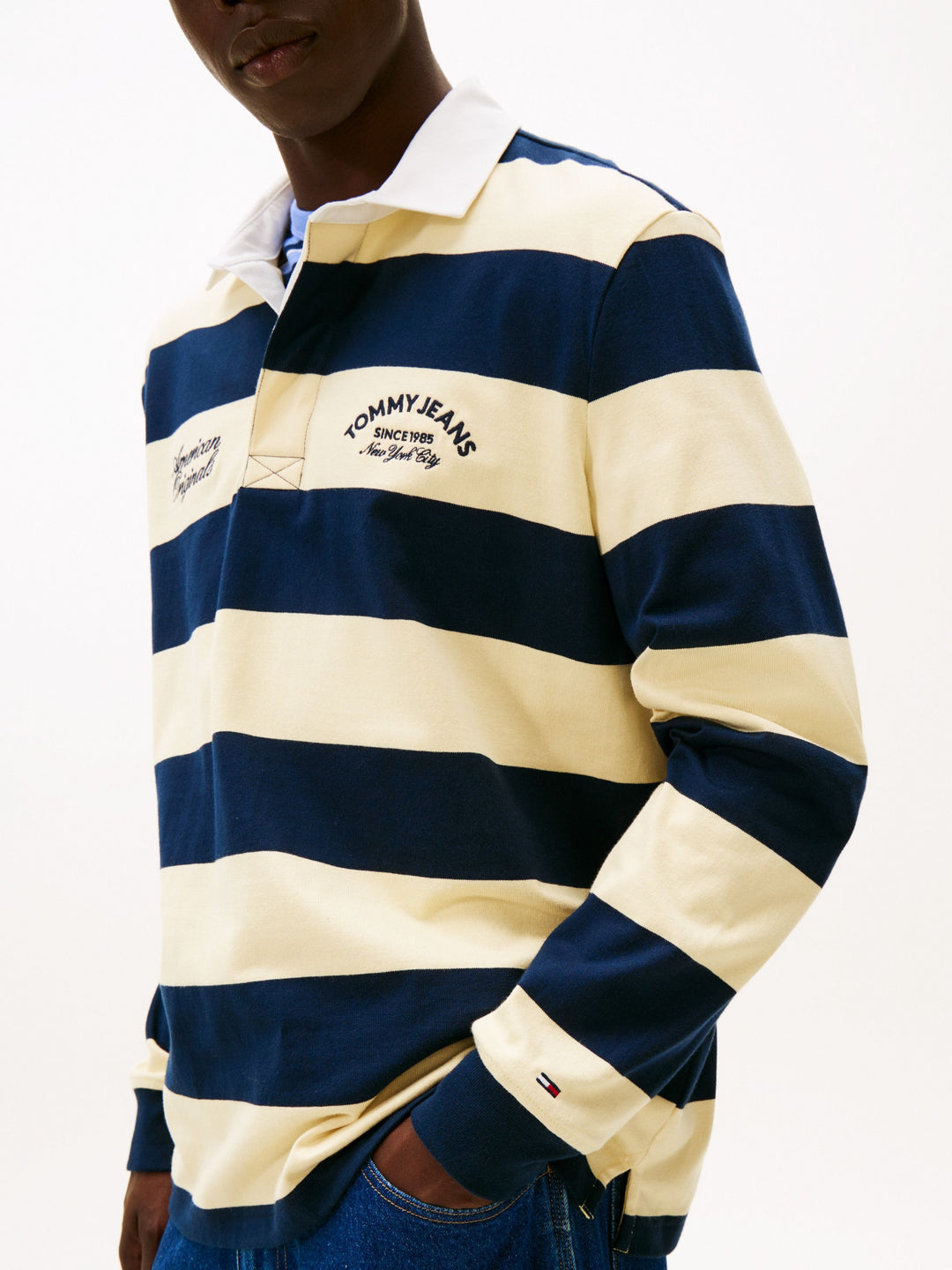 Tommy Jeans L/S Rugby Polo MT-DM22351