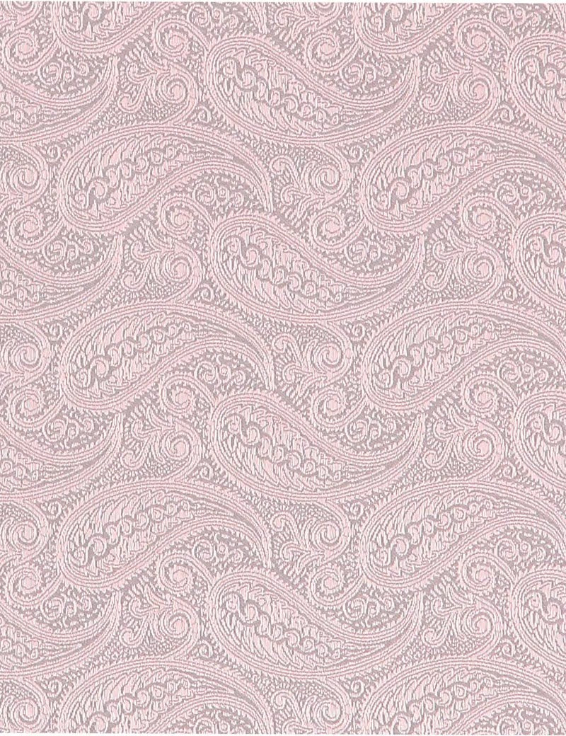 H & C Men Silk Paisley Design Pocket Hankies HADSA101 (Light Pink)