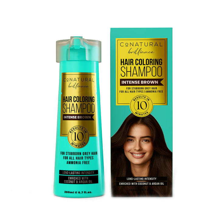 Conatural Hair Coloring Shampoo Intense Brown 200ml