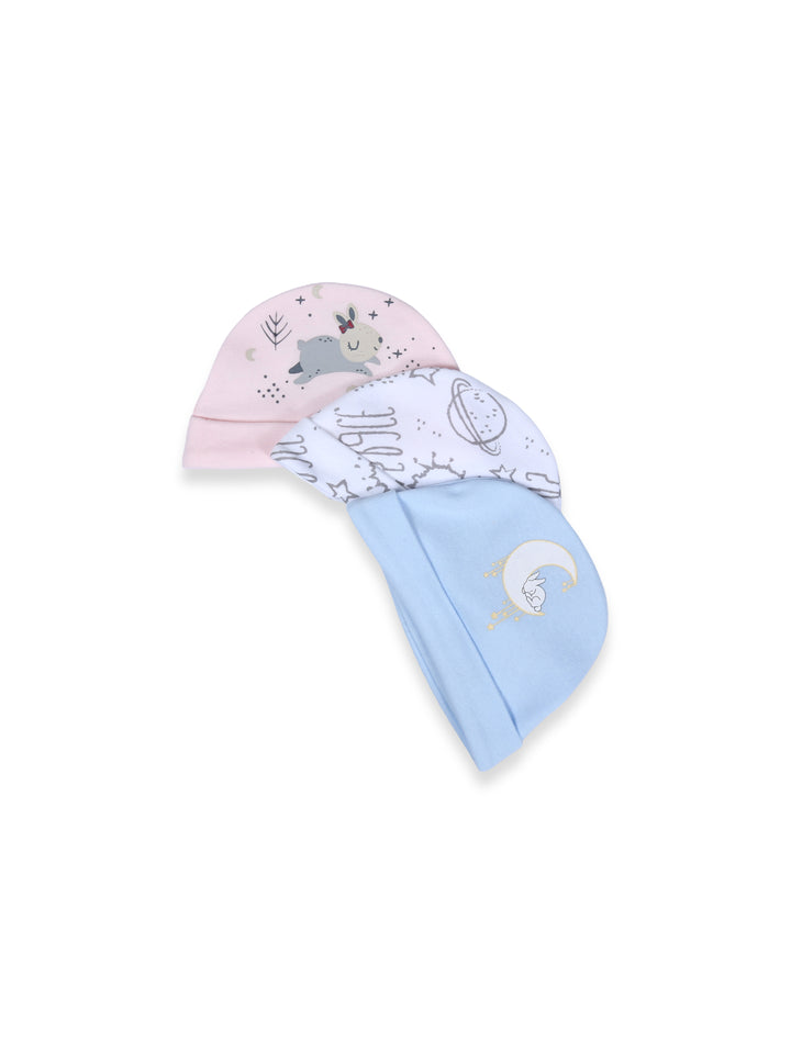 Wonder Child Baby Cap 3Pk #262-013 (S-25)