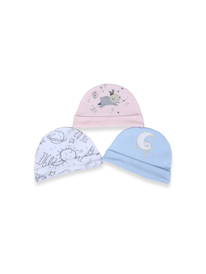 Wonder Child Baby Cap 3Pk #262-013 (S-25)