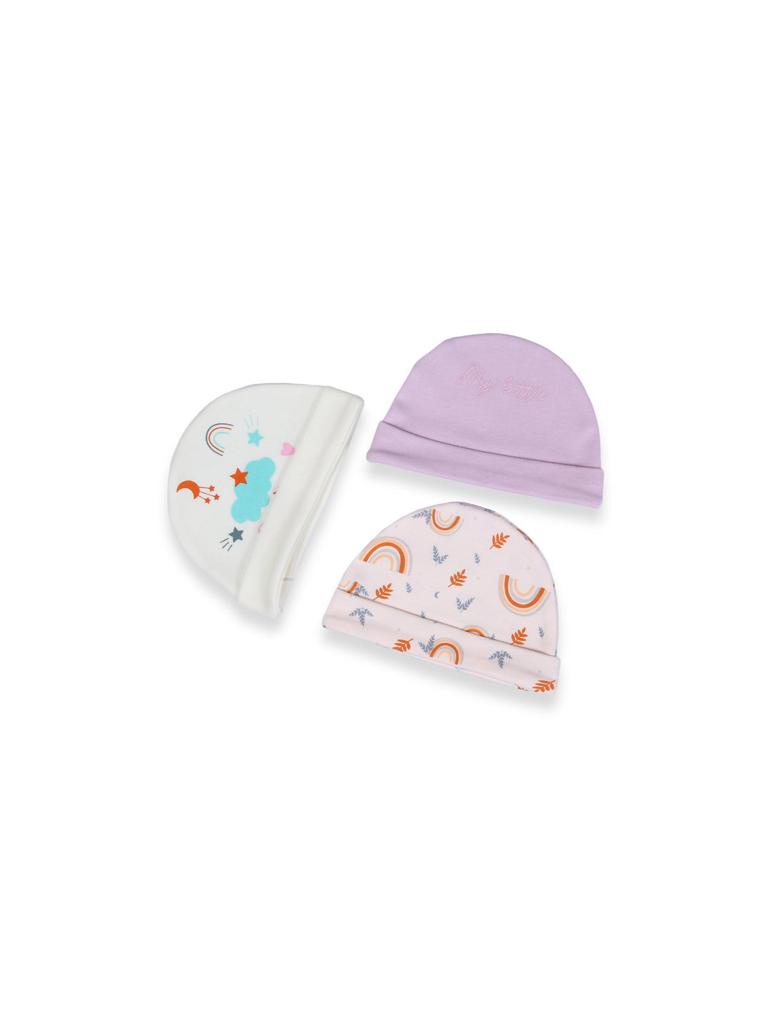 Wonder Child Baby Cap 3Pk #262-015 (S-25)