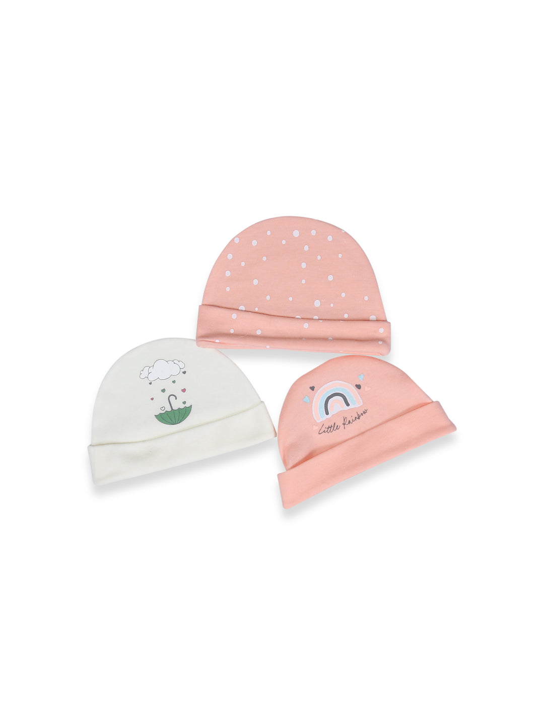 Wonder Child Baby Cap 3Pk #262-014 (S-25)