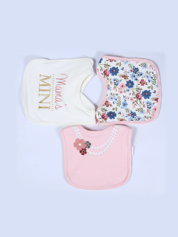 Bebe Favour Baby Bib Set 3Pk #41438 (S-25)