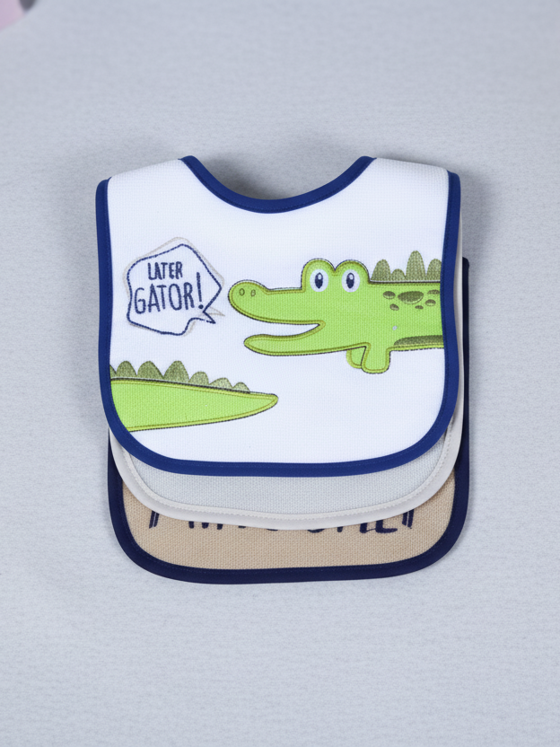 Bebe Favour Baby Bib Set 3Pk #BP41512 (S-25)