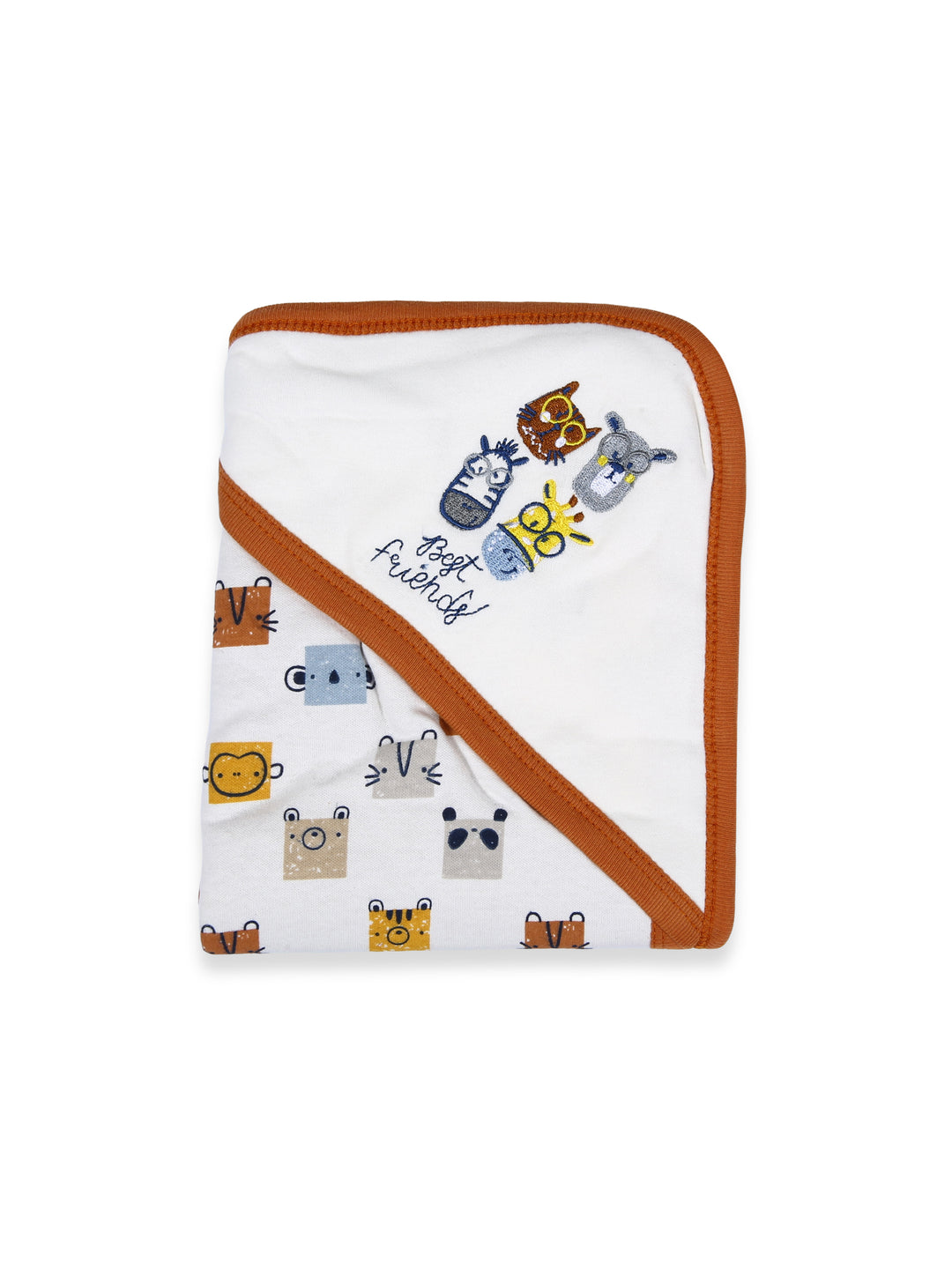Little Duck Baby Wrapping Sheet With Hood #BK023 (S-25)
