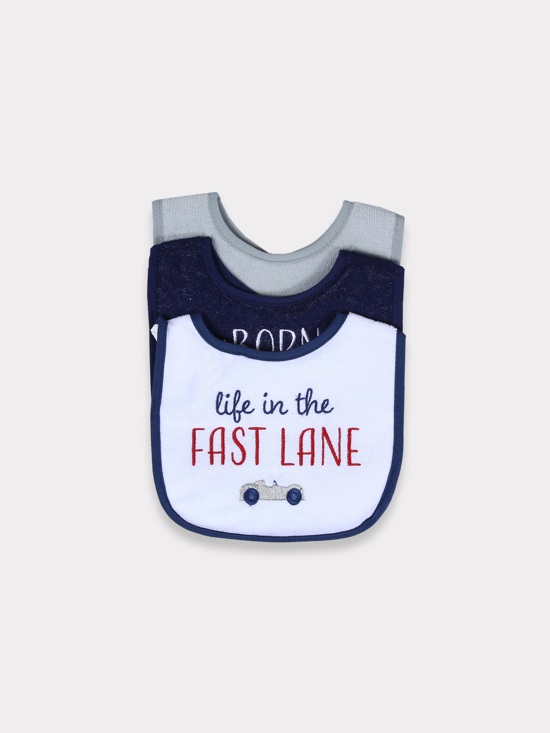 Hudson Baby Bib 3Pk #2804 (S-25)