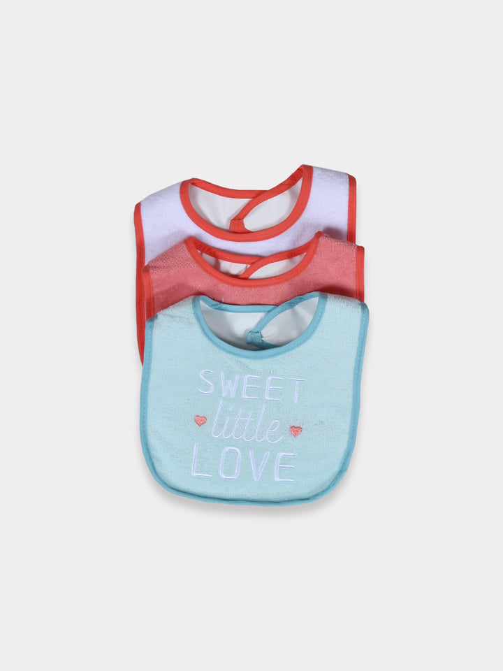 Hudson Baby Bib 3Pk #02809 (S-25)