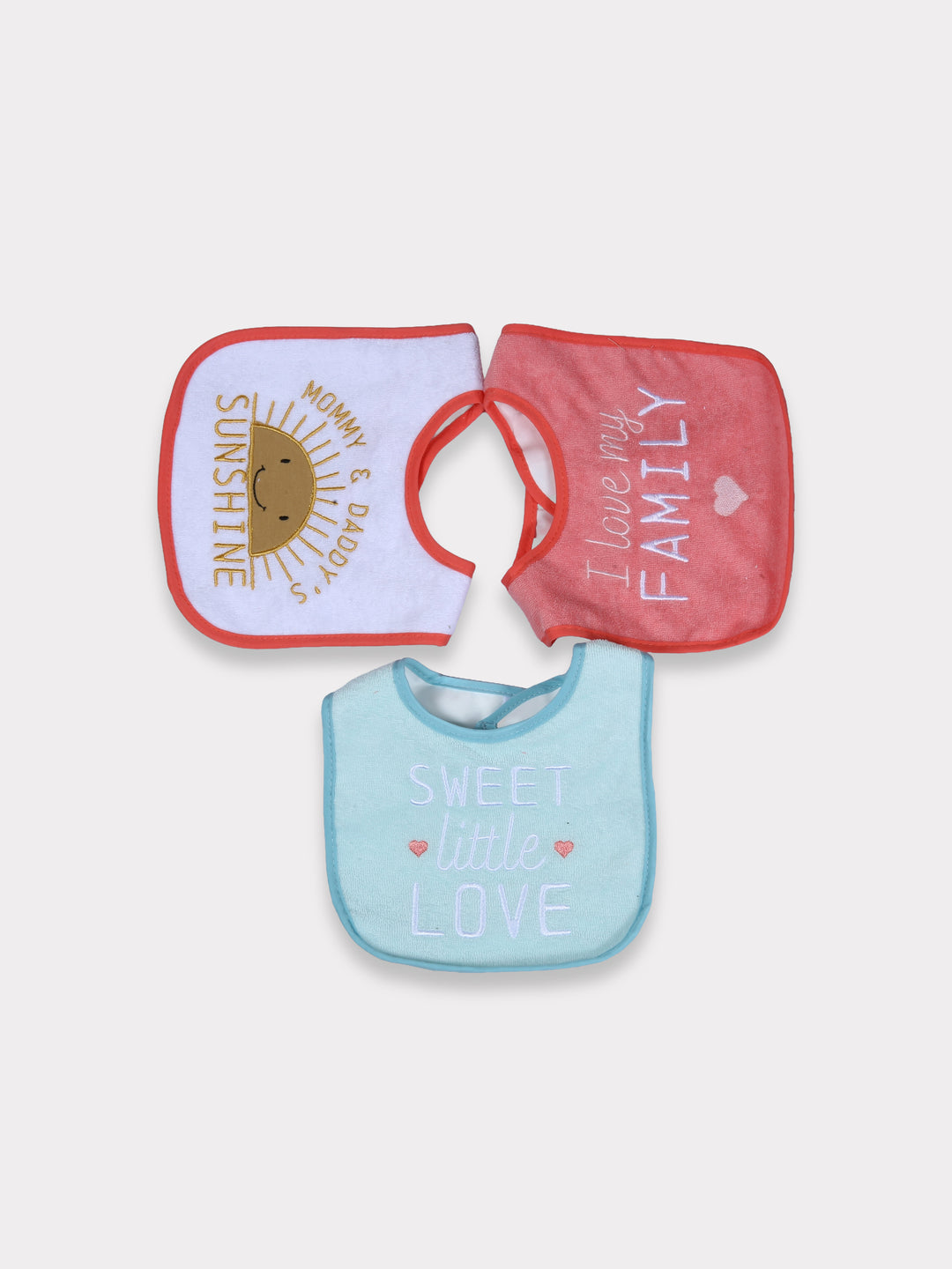 Hudson Baby Bib 3Pk #02809 (S-25)