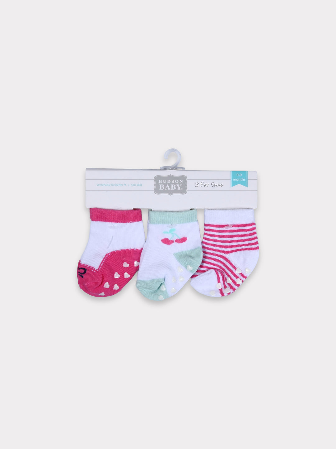 Hudson Girls Socks 3Pk #28825 (S-25)