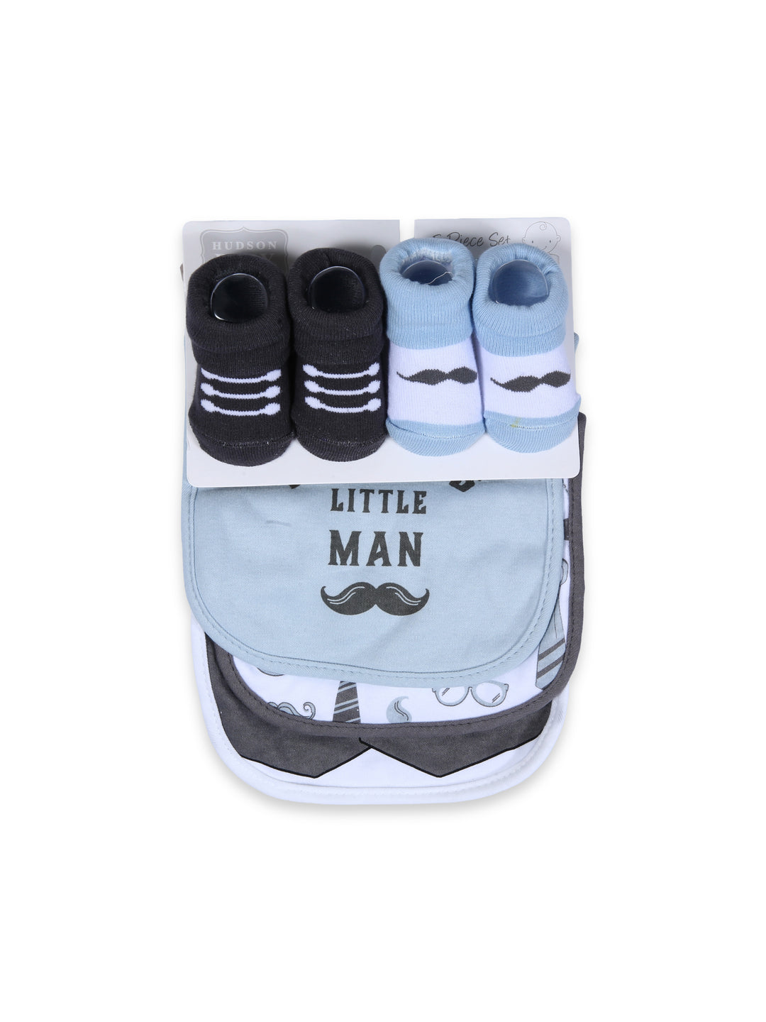 Imp Baby Bib & Booties Set 5Pcs #30070 (S-25)