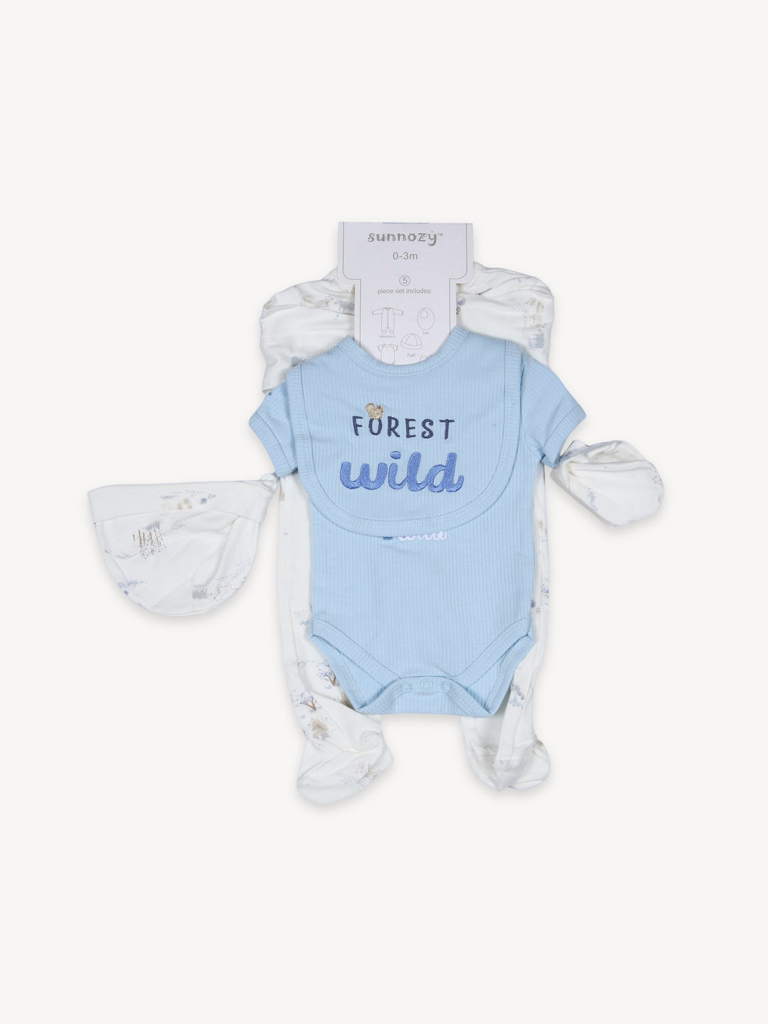 Sunnozy Baby Gift Set 5Pcs #S5376 (W-25)
