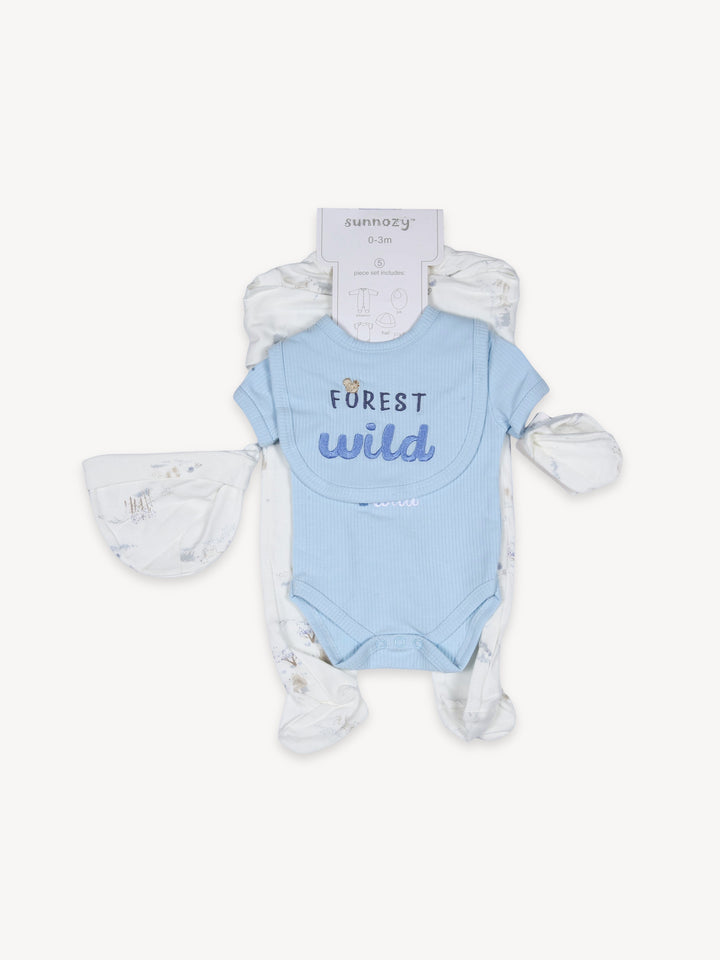 Sunnozy Baby Gift Set 5Pcs #S5376 (W-25)