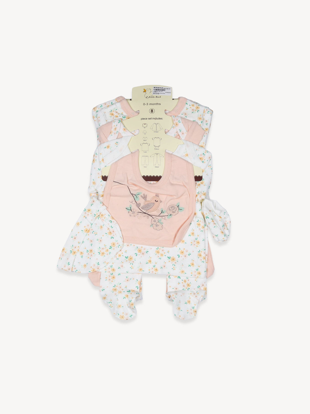 Little Duck Baby Gift Set 8Pcs #S8318 (W-25)
