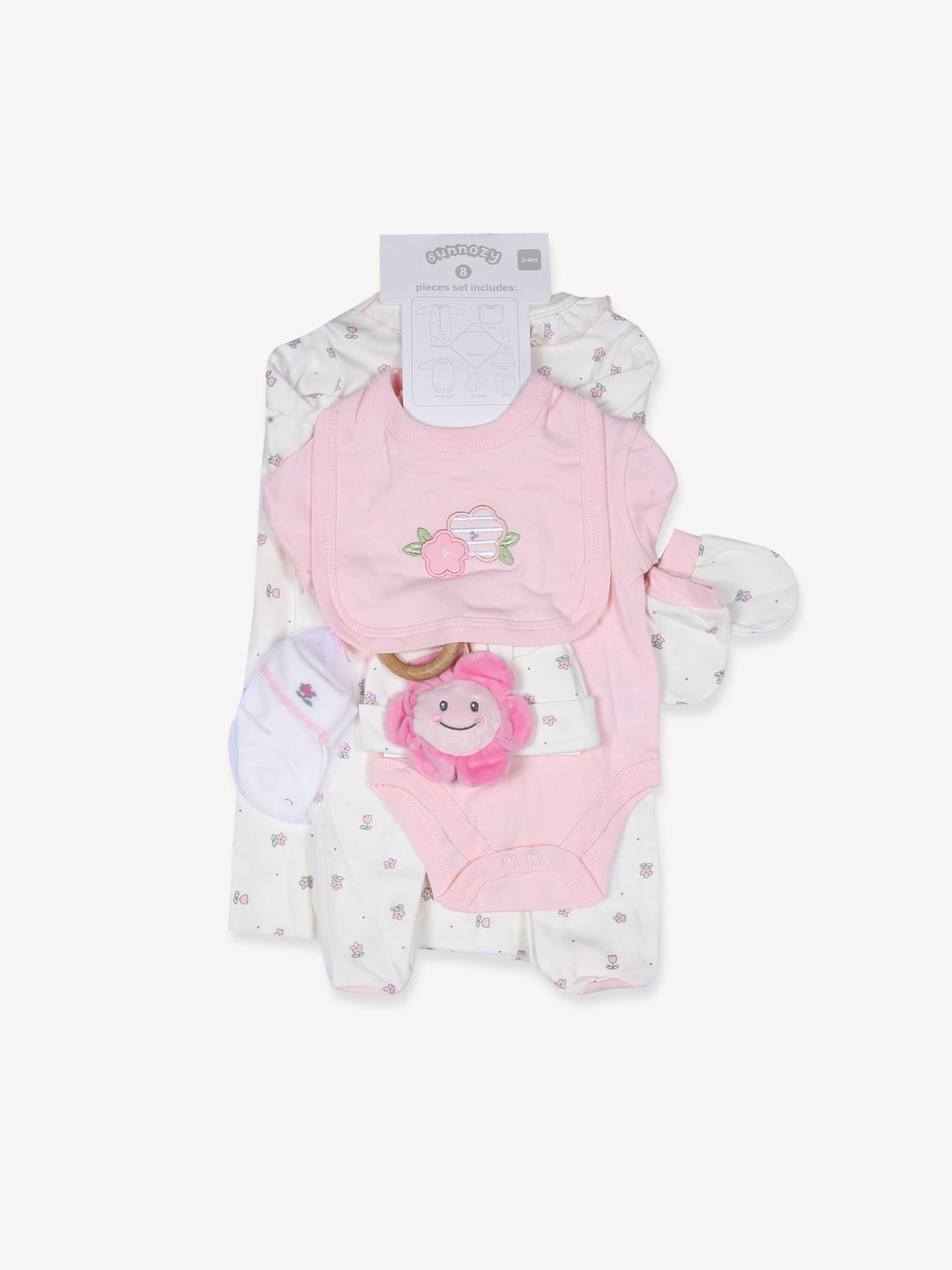Sunnozy Baby Gift Set 8Pcs #S9317 (W-25)