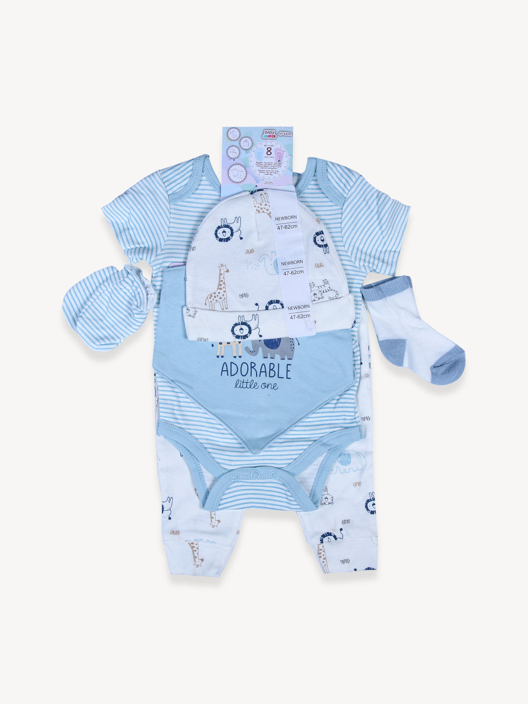 Imp Boys Hanger Gift Set 8Pcs #V918V102 (W-25)