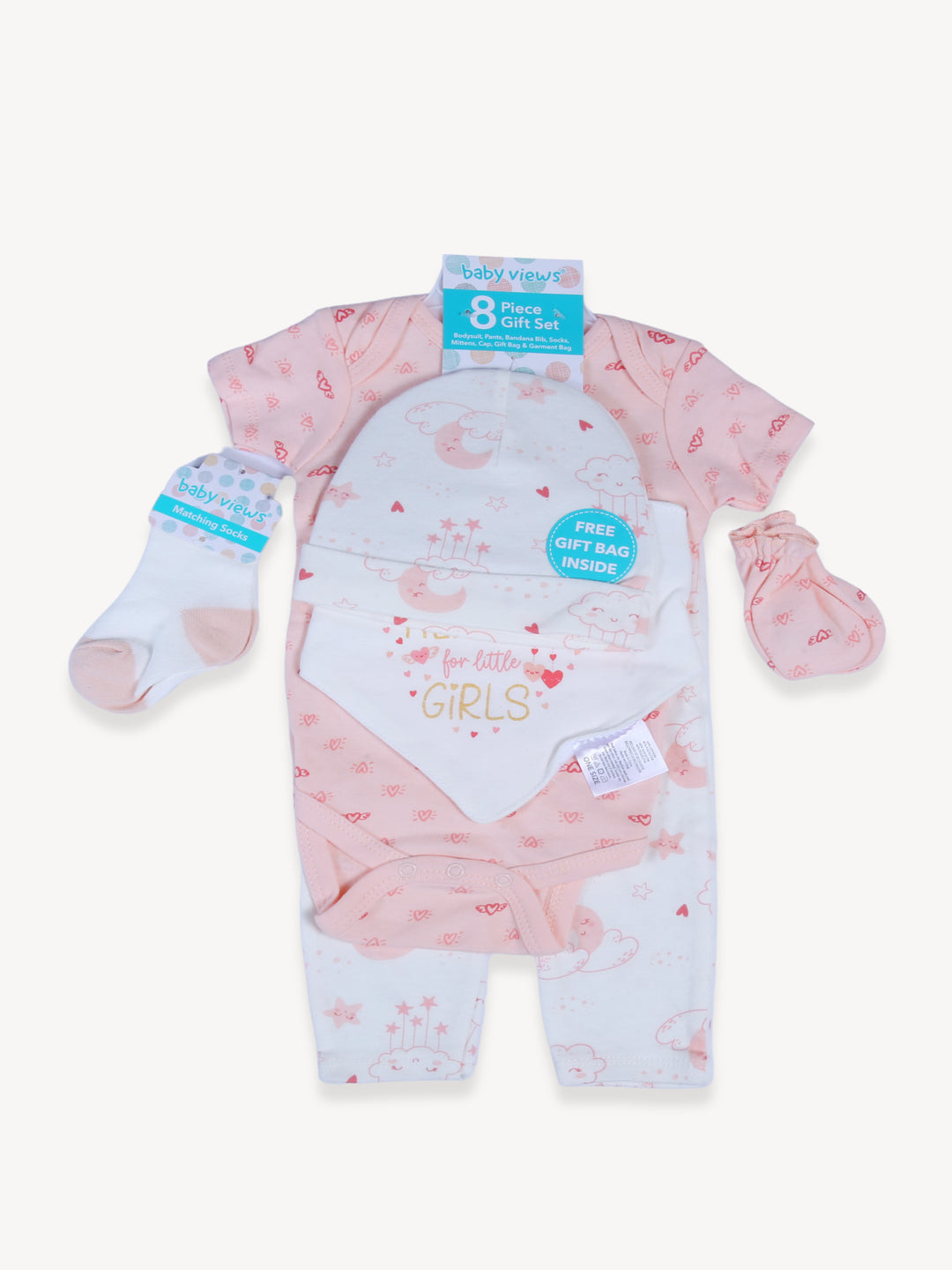 Imp Girls Hanger Gift Set 8Pcs #G204 (W-25)