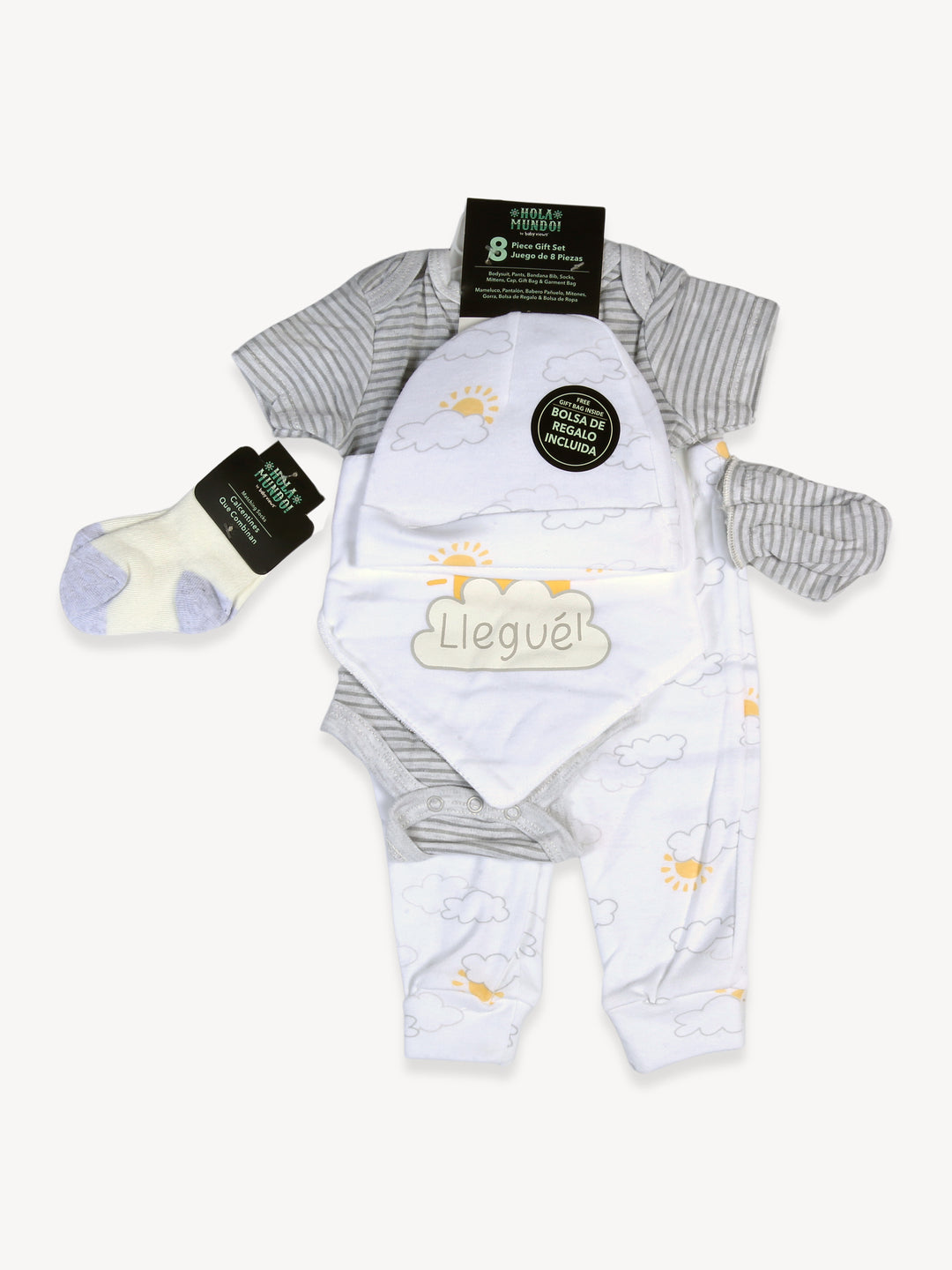 Imp Boys Hanger Gift Set 8Pcs #E304 (W-25)